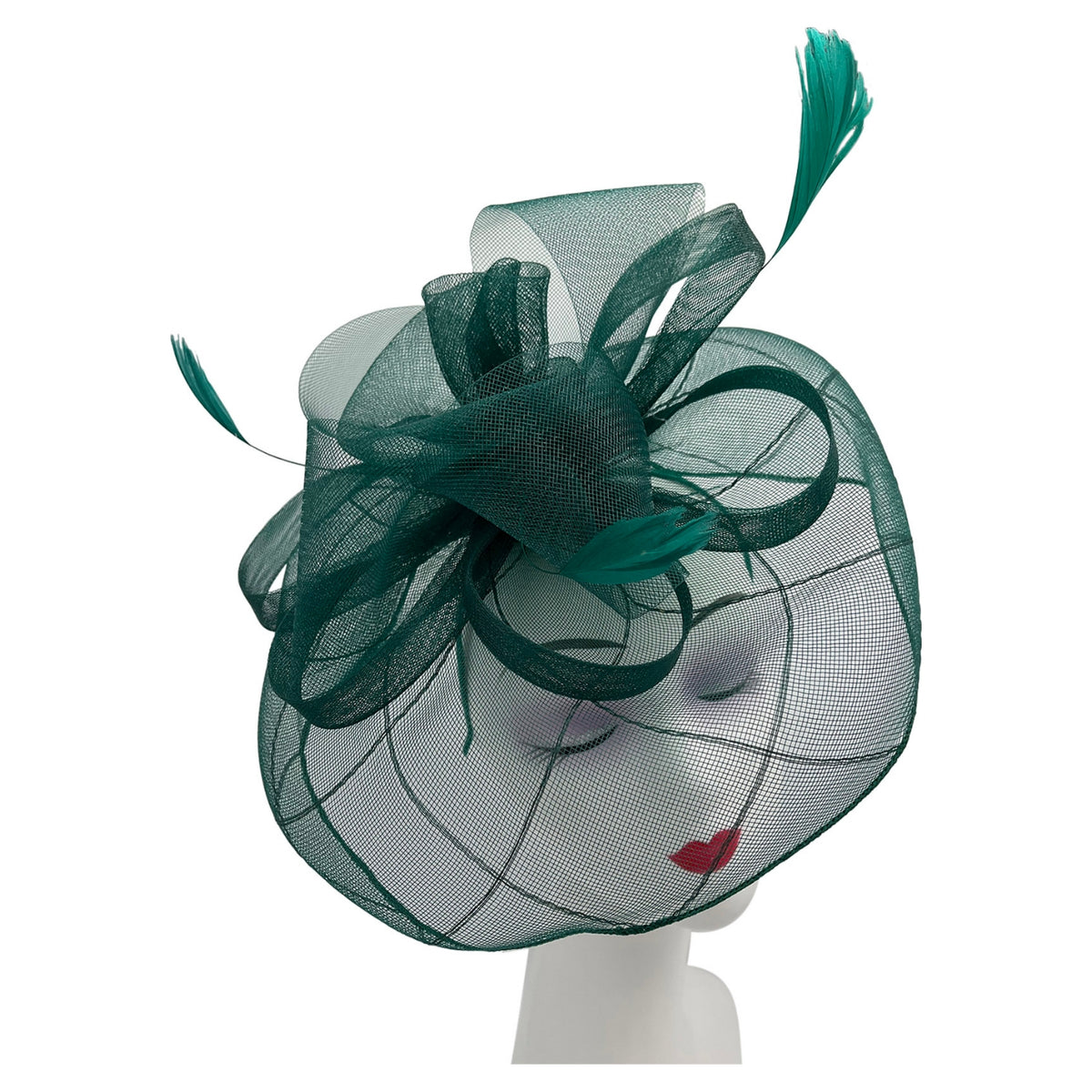 Fascinator Green