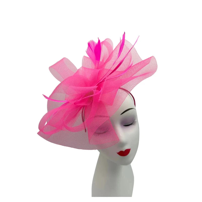 Fuchsia Fascinator