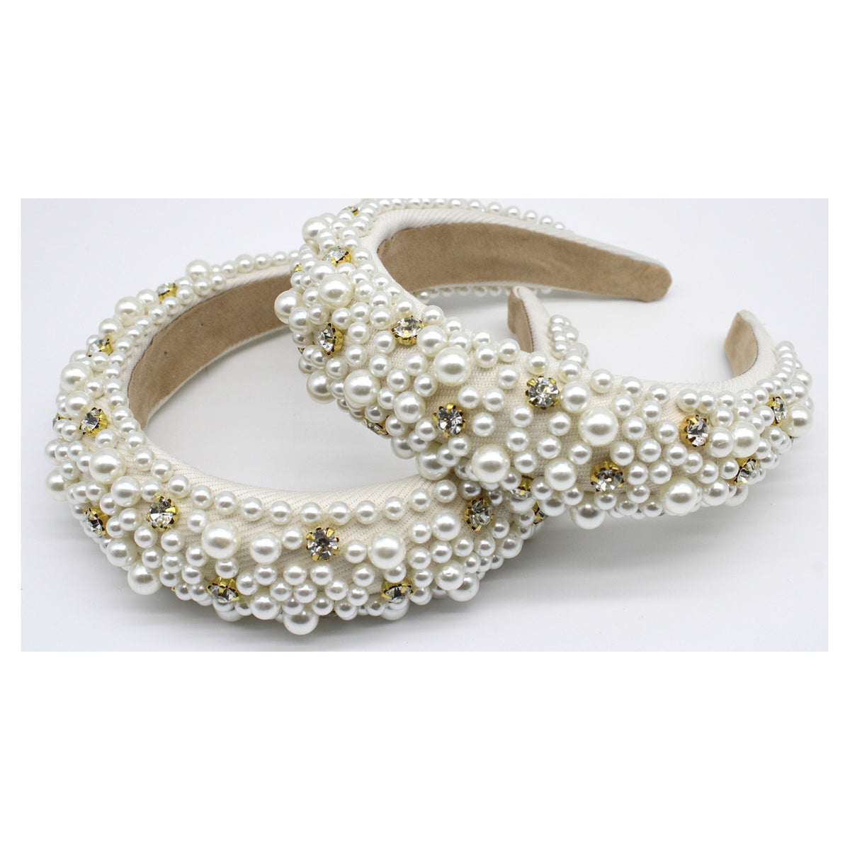 Hairband Ivory Pearlised